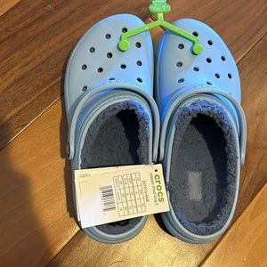 Crocs Unisex-Child Classic Fuzzy Lined Clog